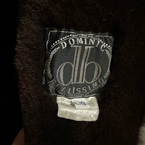 Ladies Shearling Coat - Picture 3 of 4